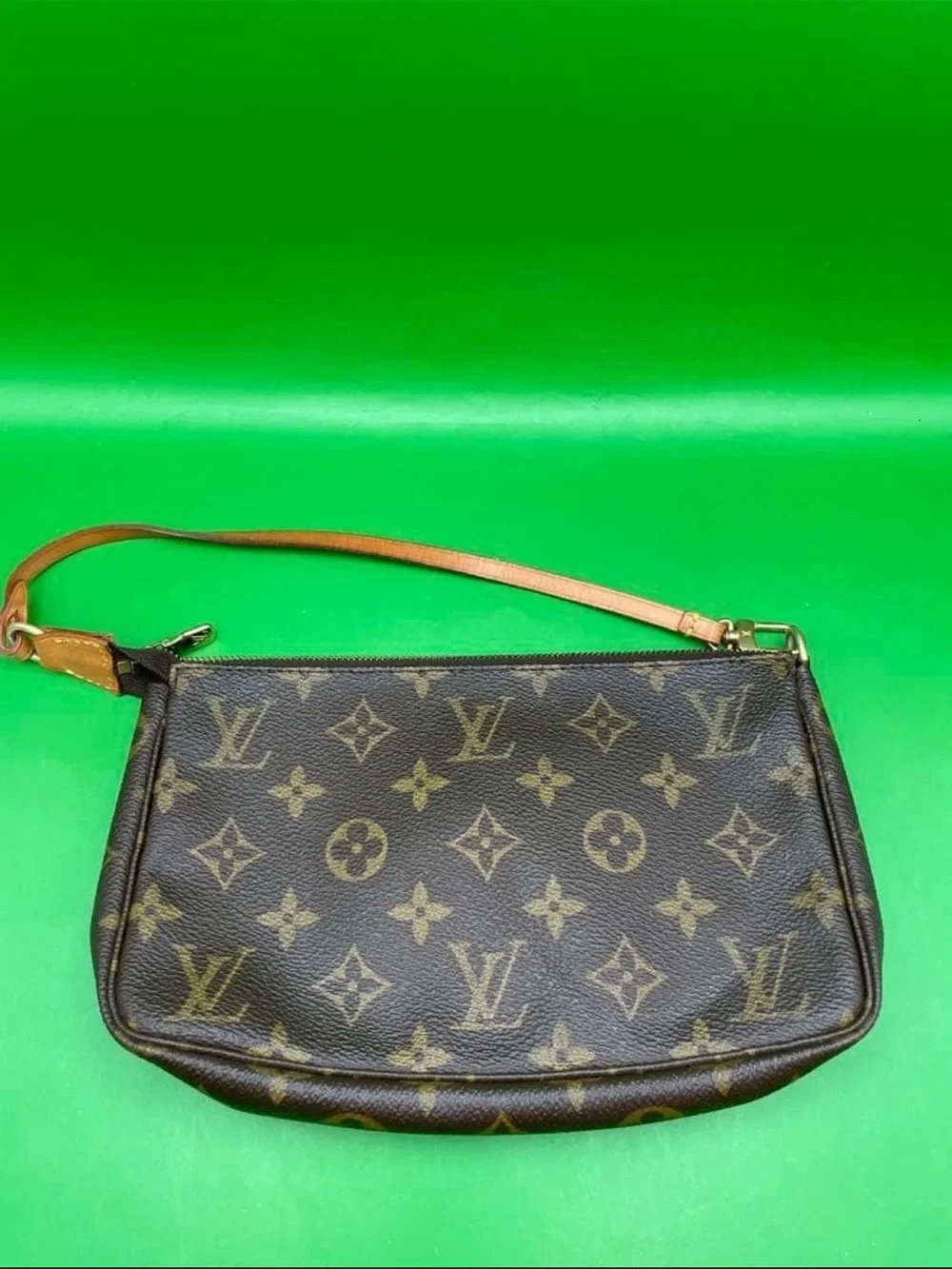 Louis Vuitton Monogram Mini Pochette in Brown
